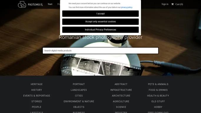 PhotoMuse - Discover our Royalty Free Digital Media Products