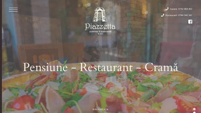 Piazzetta - Pensiune & Restaurant & Crama