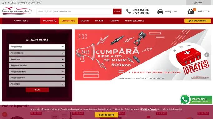 Piese Auto Oradea - Magazin online de piese auto