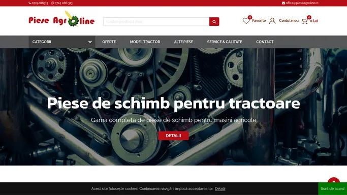 Magazin piese Agroline - piese de schimb tractoare, masini agricole, accesorii