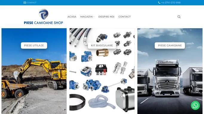 Piese Camioane Shop – Site