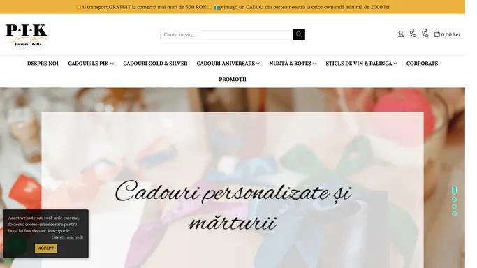 Cadouri personalizate, Marturii nunta & Botez