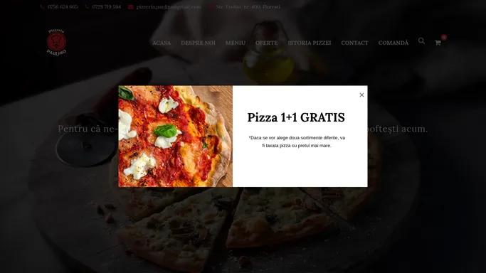 Pizzeria Paulino – Pizzerie Floresti