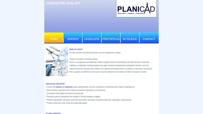 Cadastru Galati | PlaniCad