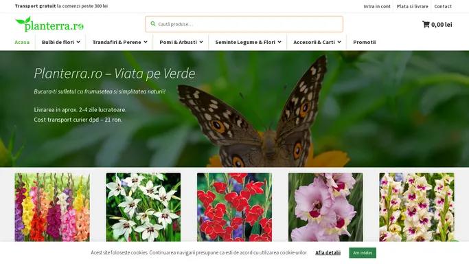 Homepage - planterra.ro | viata pe verde