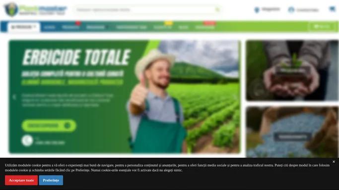 PlantMaster - seminte, erbicide etc. Calitate & pret special ⭐