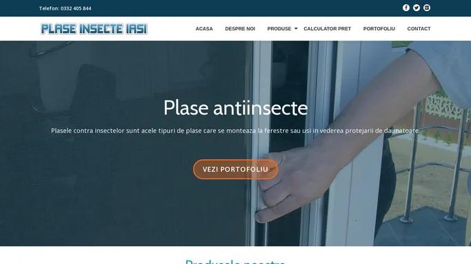 Plase antiinsecte Iasi - plase tantari ferestre sau usi