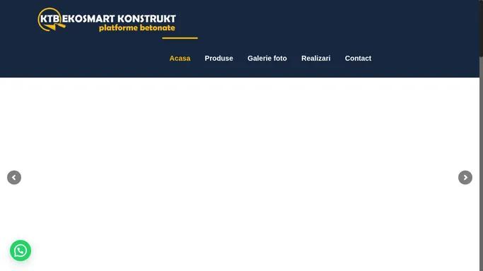 Ecosmartconstruct – Platforme Betonate