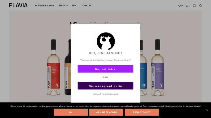 Plavia - Vin LIbertin Carpatin Pentru Fiecare Moment Al Tau