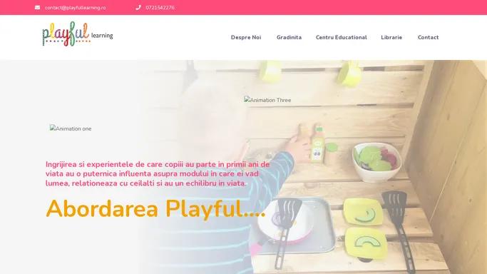 Home - Playful Learning