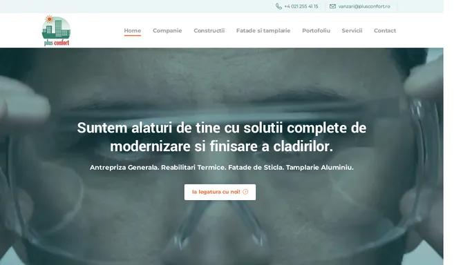 Plus Confort – Solutii Complete de modernizare si finisare a cladirilor