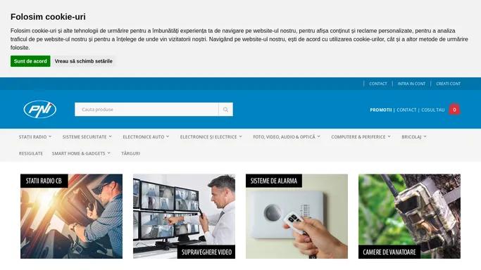 PNI - Statii radio CB, electronice auto, sisteme de supraveghere