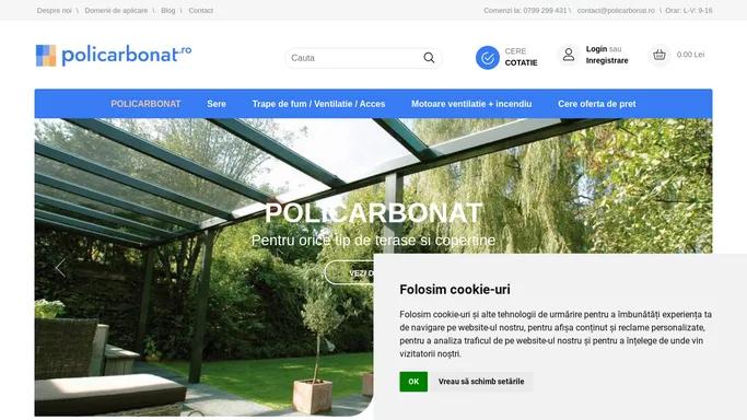 Policarbonat.ro | Specialistii Tai in Policarbonat