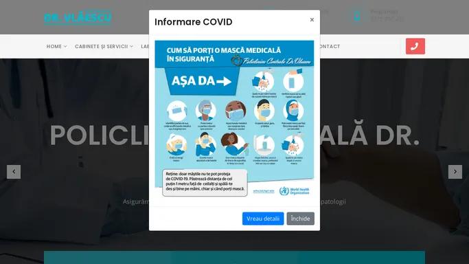 Policlinica Centrala Dr. Vlaescu | Cainet ORL | Spital ORL | Policlinica Centrala Dr. Vlaescu