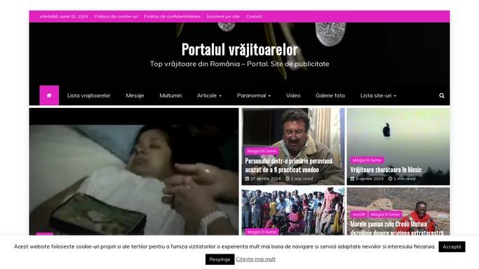 Vrajitoare Portal - Top vrajitoare din Romania