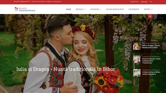 Nunta Traditionala - Articole, Furnizori, Produse, Comunitate