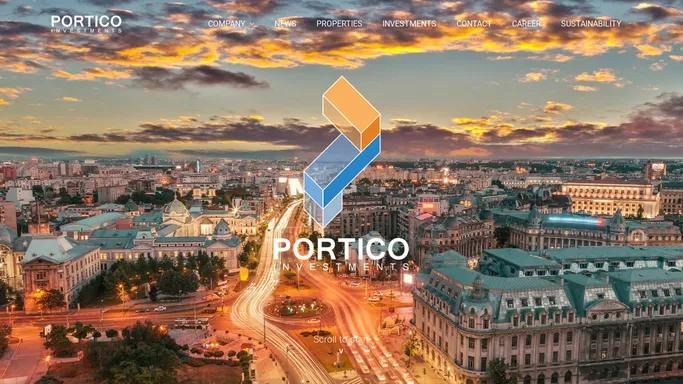 Homepage Main - Portico Investments