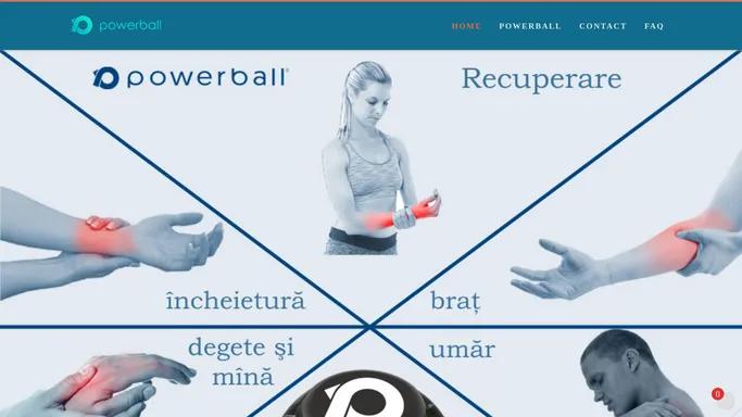 Powerball – A REVOLUTION IN STRENGTH & REHAB