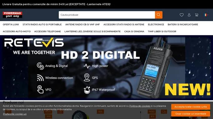 Magazin Online Specializat Statii Radio Electronice Diverse