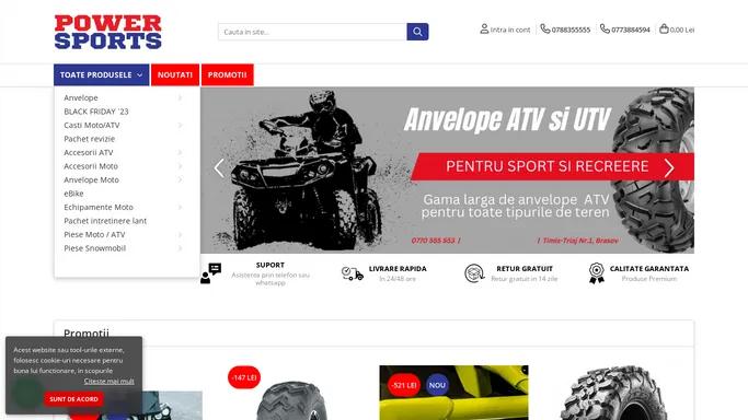 Powersports | Echipamente, Anvelope ATV, Piese