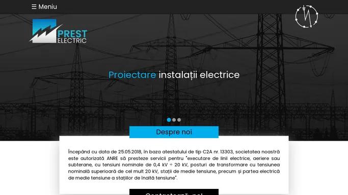 PrestElectric - Echipa de electricieni atestati