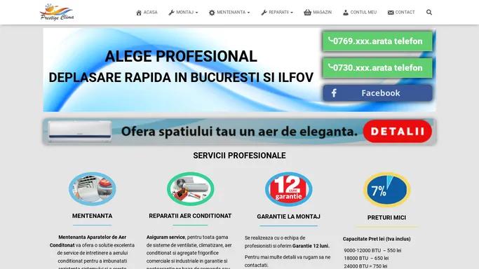 Montaj aer conditionat si service