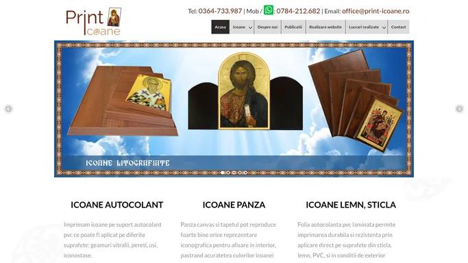 Imprimare icoane bizantine orice material si dimensiune, interior si exterior
