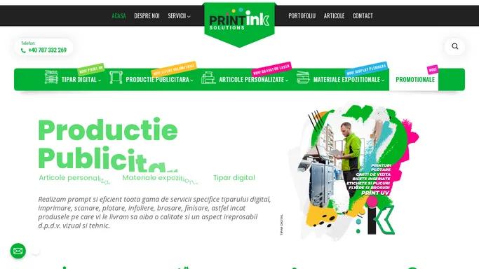 Printink Solutions Brasov | Productie publicitara si Print Digital