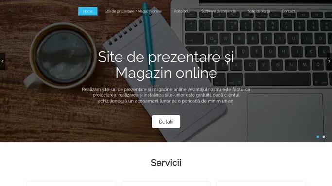 Priscilla Consulting – Realizare site-uri de prezentare si magazine online