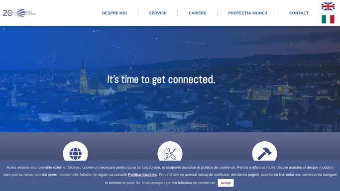 proconect.ro – Instalari in telecomunicatii – It's time to get connected