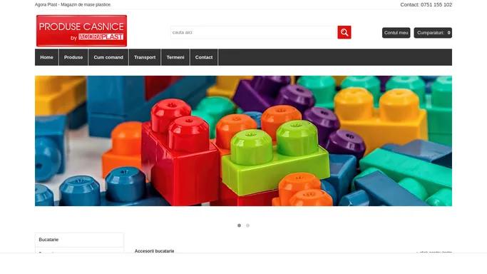 Agora Plast - Magazin de mase plastice.