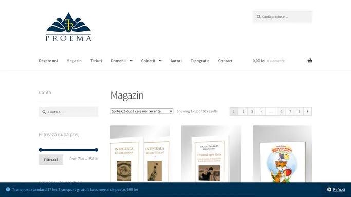 Editura Proema - 23 de ani de activitate editoriala.