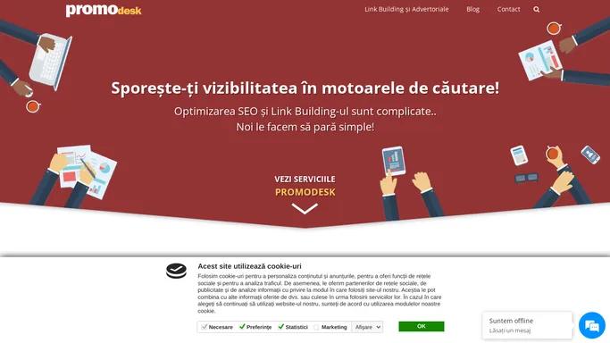 Servicii de Link Building SEO [Backlinks in Romania] - PROMOdesk