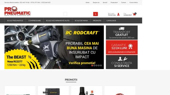 Pro Pneumatic » Scule Pneumatice