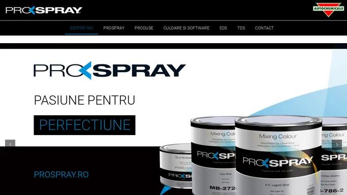 PROSPRAY – vopsea auto, lac auto