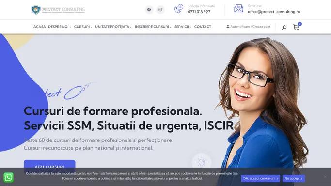 Protect Consulting - Cursuri formare profesionala Bacau