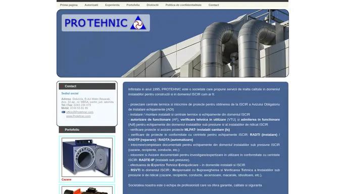 Protehnic - Servicii de inalta calitate in domeniul instalatiilor pentru constructii