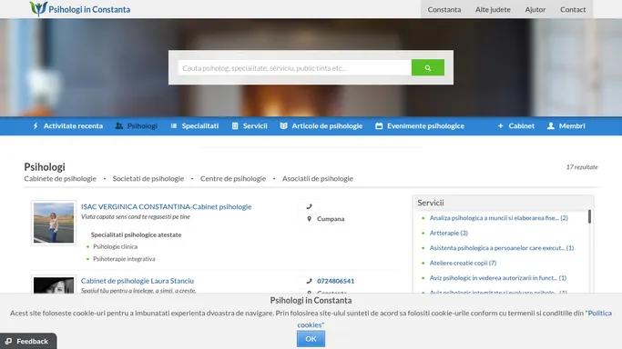 Psihologi in Constanta