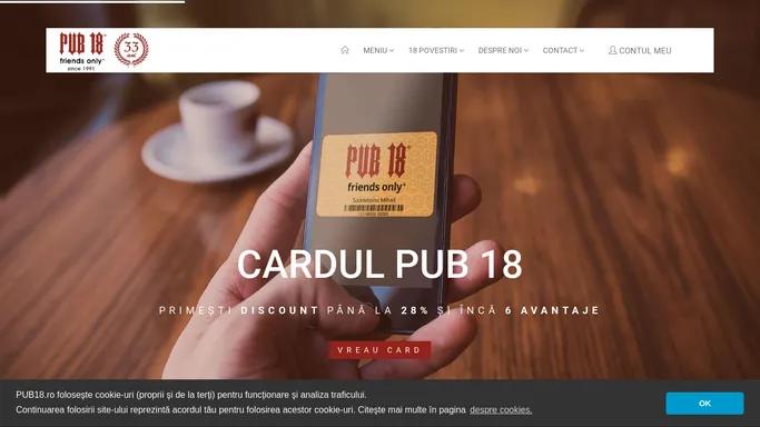 PUB18: Primul pub din Romania