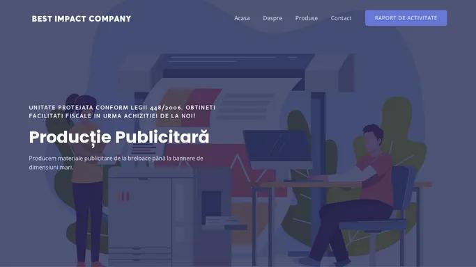 Publibanat – Productie Publicitara