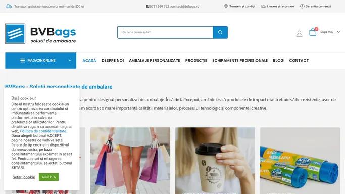 BVBags - Solutii de ambalare pentru tine si afacerea ta