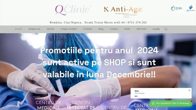 Chirurgie estetica, plastica si reparatorie | Aesthetic Medicine | Q-Clinic | Cluj-Napoca |