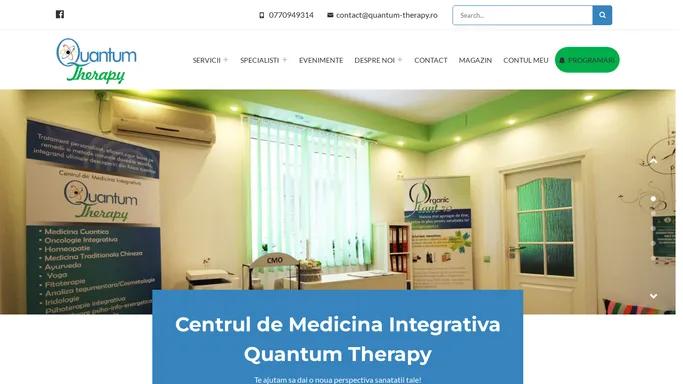 Centrul de Medicina Integrativa - Quantum Therapy