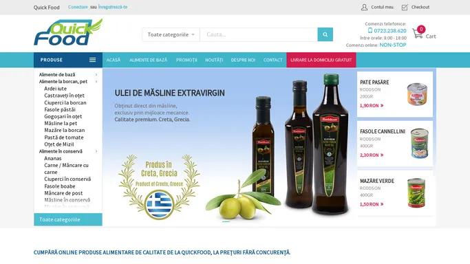 Cumpara Online Produse Alimentare Ieftine de la QuickFood