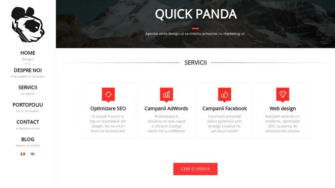 Agentie de Internet Marketing si Web-design - Quick Panda