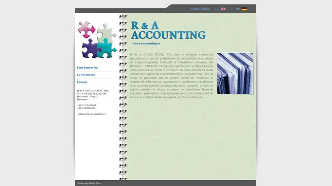 R & A ACCOUNTING : servicii profesionale de contabilitate, infiintare administrare companii, consultanta, contabil autorizat Ceccar