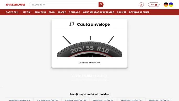 Magazin online de Anvelope auto ✔️ Radburg