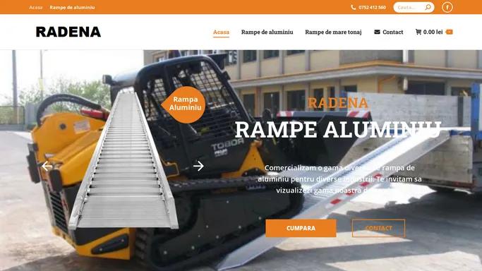 Radena – Rampe Aluminiu