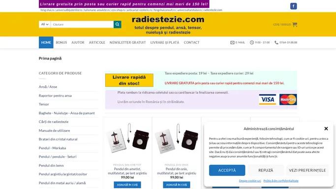 radiestezie.com - totul despre pendul, ansa, tensor si radiestezie