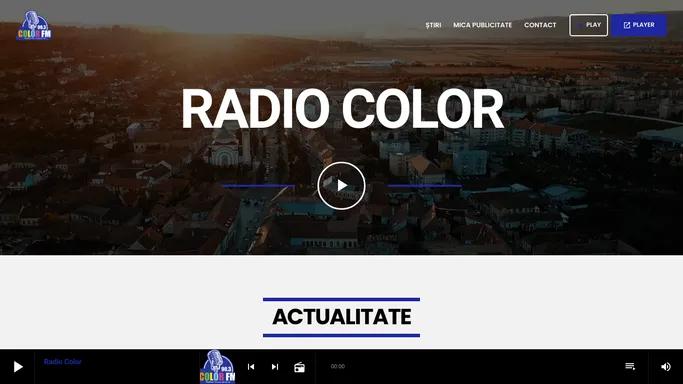 Radio Color Orastie - Mai colorati ca niciodata